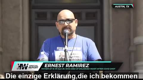 mourning father child vaccine