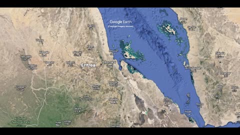 "Eritrea 🌍 Expedition: Google Earth Zoom Across 16,992km! #ExploreEritrea"