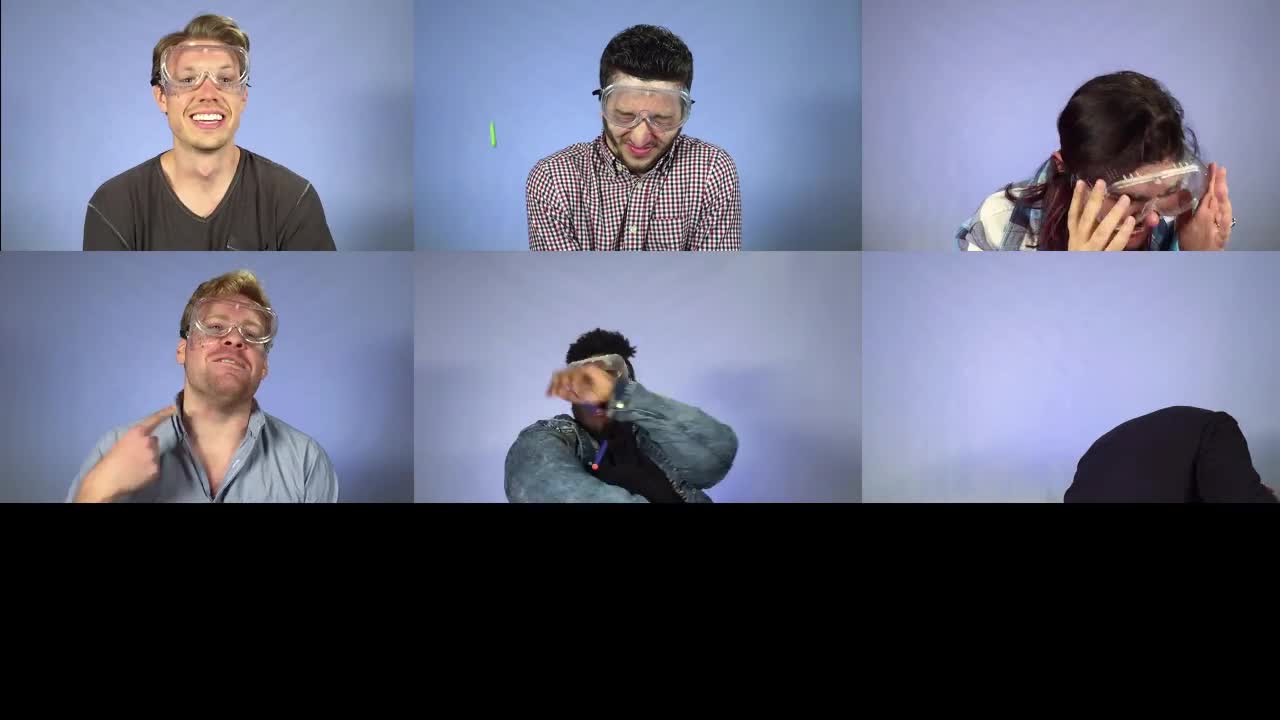 Watch People React To Being Shot In The Face