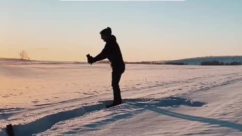 What happens when its-40 degree