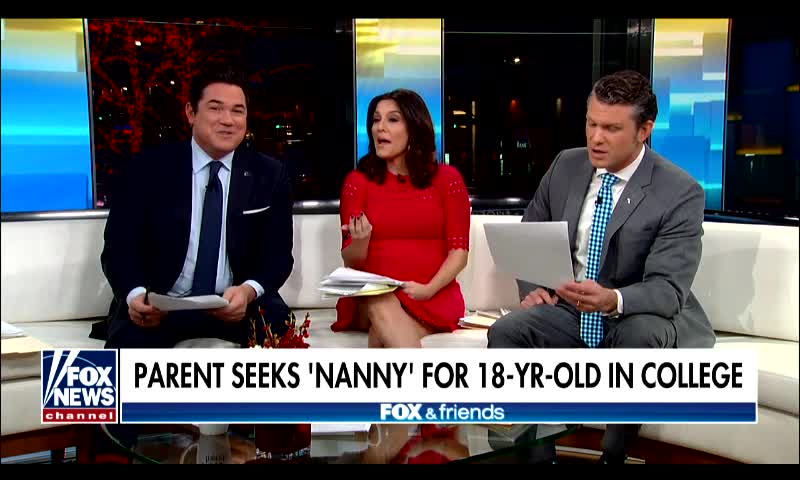 FNC hosts react to ridiculous nanny ad