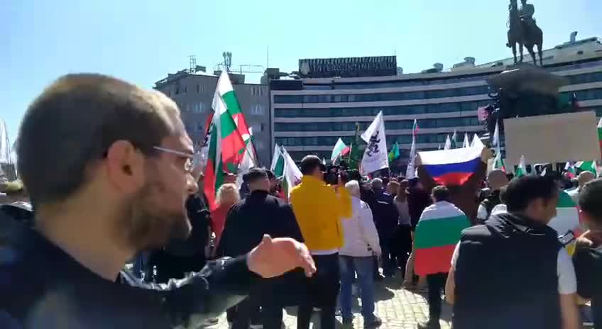 Bugarska- Protesti u Sofiji protiv slanja naoružanja Ukrajini