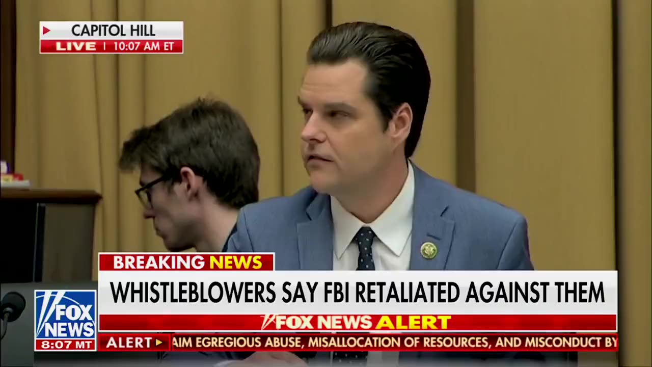 Matt Gaetz exposes FBI presence within J6 crowd