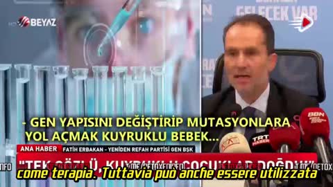Fatih ERBAKAN: “Questo non è un vaccino, ma un modificatore di geni”