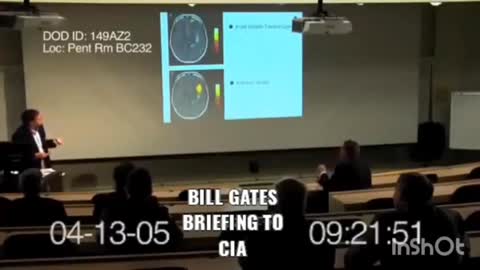 Bill Gates apresenta seu plano para CIA em 2005