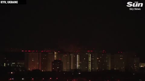 Huge explosion rocks Ukraine capital, Kyiv as Russian invasion rages