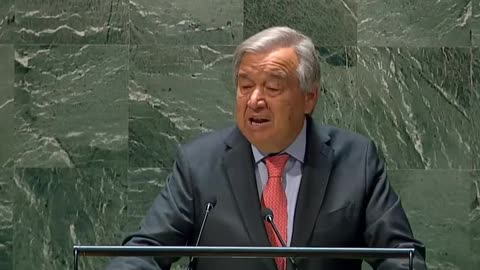 UN chief Antonio Guterres: Humanity is one miscalculation away from nuclear annihilation.