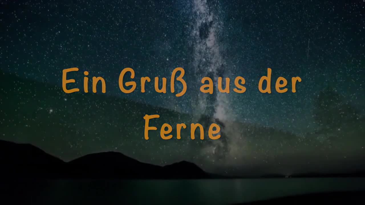 Ein Gruß aus der Ferne