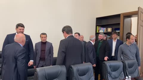 Валерий Кварчия принял делегацию из Карачаево-Черкесии