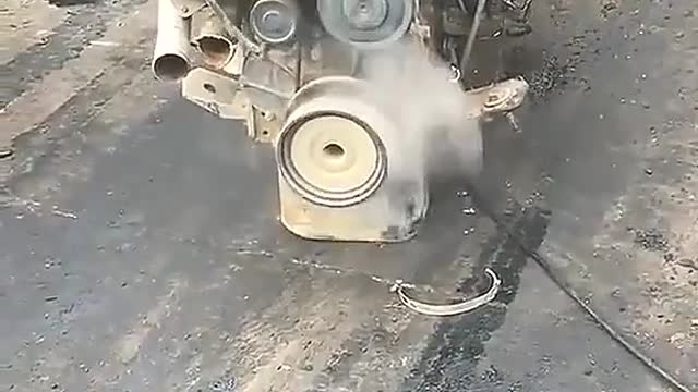 Can the disassembled parts of the engine be used in the car? Car repair disassembly