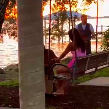 Romantic Proposal in the Sunset