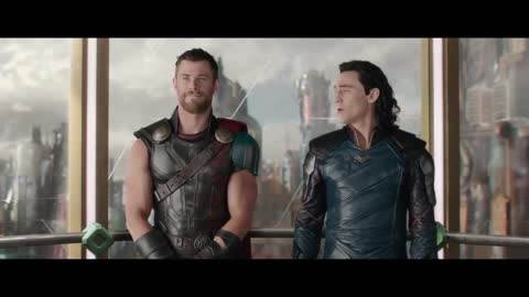 Thor _ Ragnarok 'Help!' Japanese Dub FUNNY