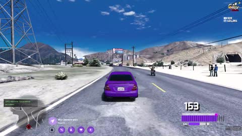 Head-on accident GTA 5 rp