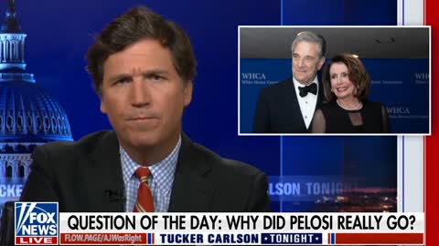 Tucker Carlson: Did Pelosi Go To Taiwan To Insider Trade?