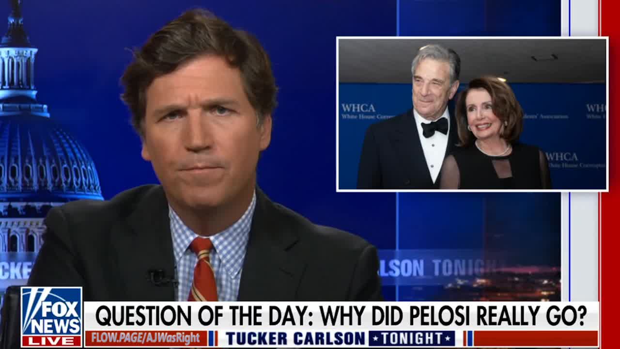 Tucker Carlson: Did Pelosi Go To Taiwan To Insider Trade?