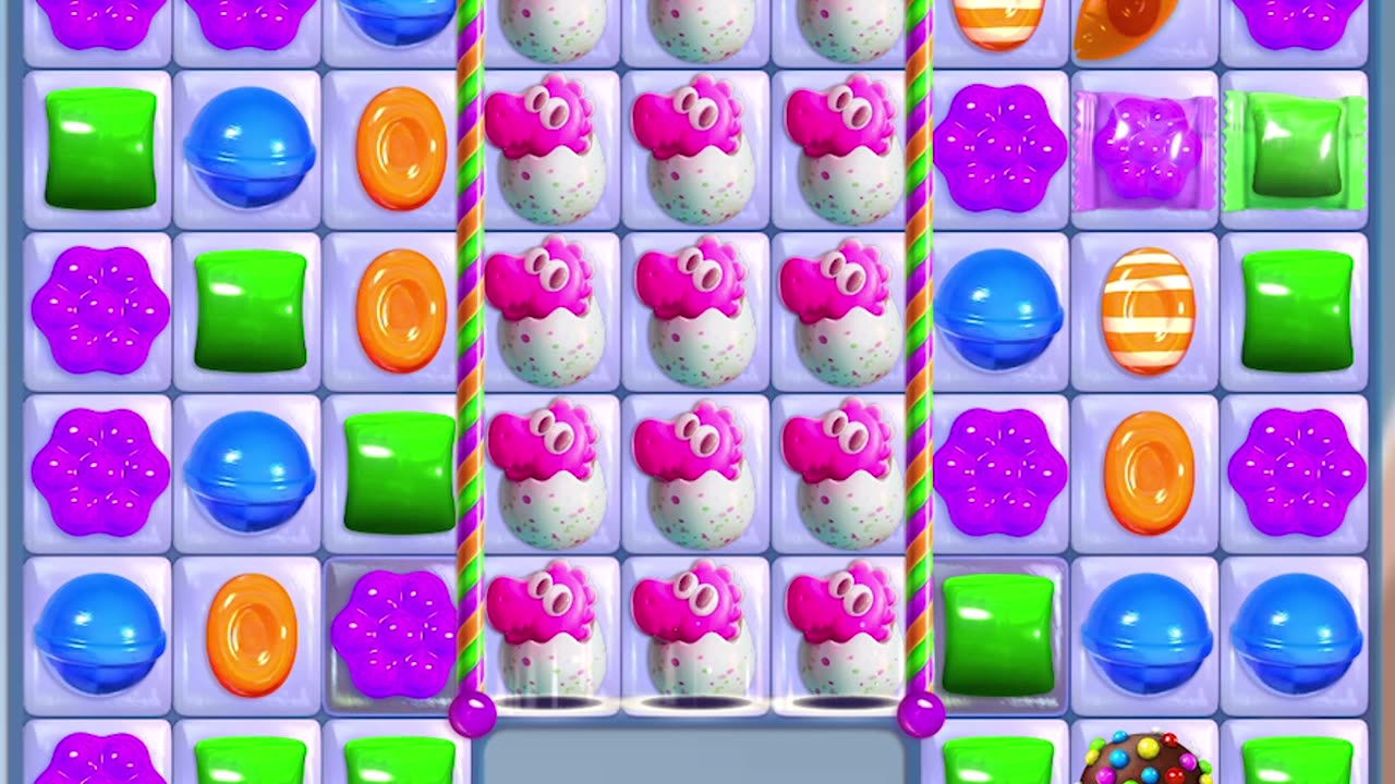 Candy Crush: 5/9 gameplay (level 6260)