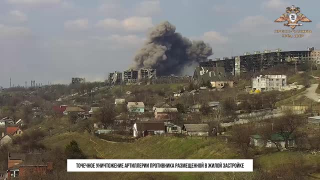 Russian 810th Marines and 9th DPR Special Forces in heavy fighting for the Azovsteel slag dump