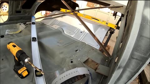 Installing Competition Engineering Sub Frame connectors on a 62-67 Chevy 2