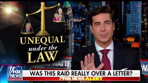 Jesse Watters: Biden gave America "middle finger" by leaving on vacation after raid