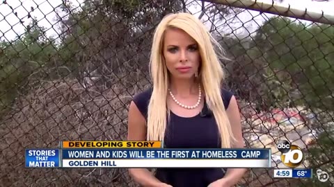 FEMA "HOMELESS" CAMPS WITH BARB WIRE AND EXTRA LAYER FENCE