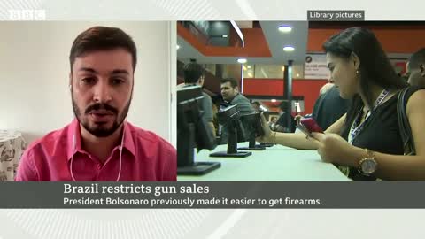 brasil imposes temporary restriction of guns