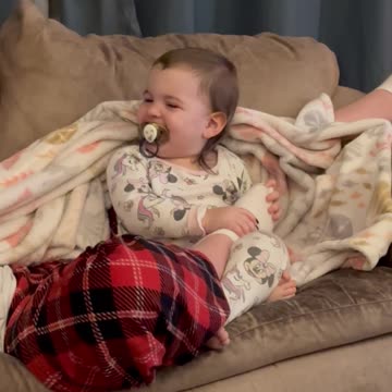 The giggles when she isn’t feel the best.