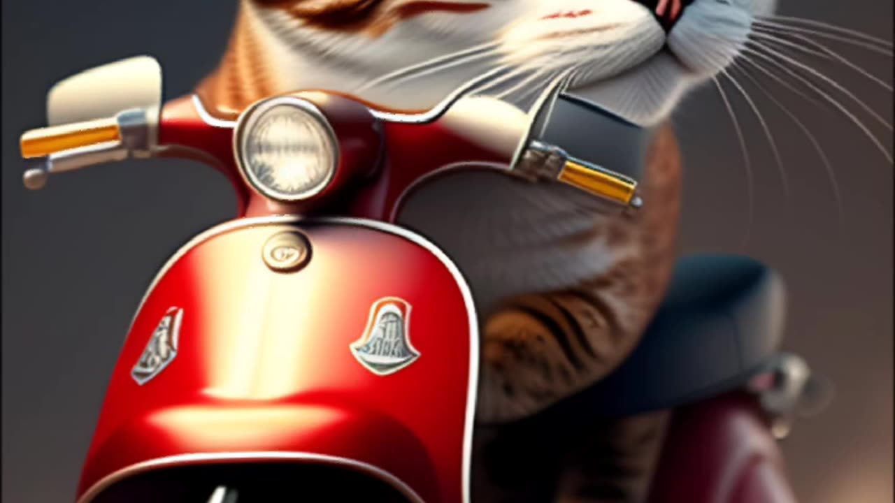 animals on vehicles