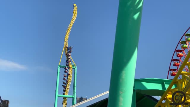 Wicked Twister Off-Ride Cedar Point July 2021 4k