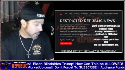 Restricted Republic - Biden Blindsides Trump! How Can This be ALLOWED! 11-23-24