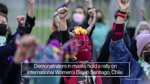 Ukraine war : international womens Day : world in photo