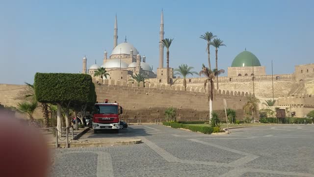 The historical Citadel of Salah al-Din al-Ayyubi