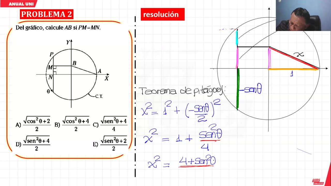 ANUAL VALLEJO 2024 | Semana 21 | Trigonometría