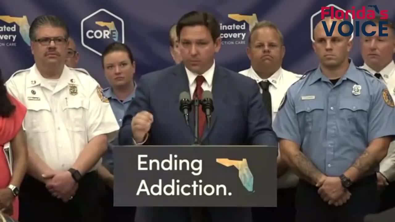 DESANTIS: Putting fentanyl out on the street in the state of Florida you are killing people.