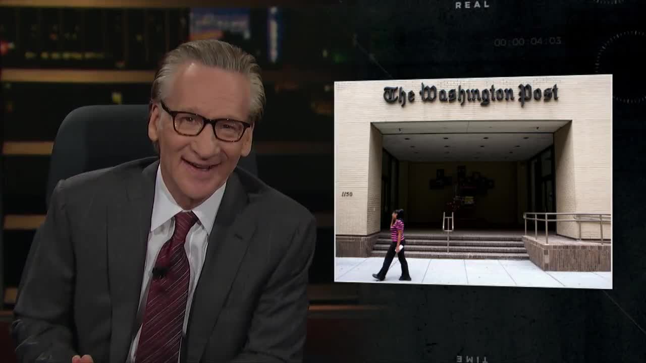 Bill Maher BLASTS Pathetic Washington Post Controversy