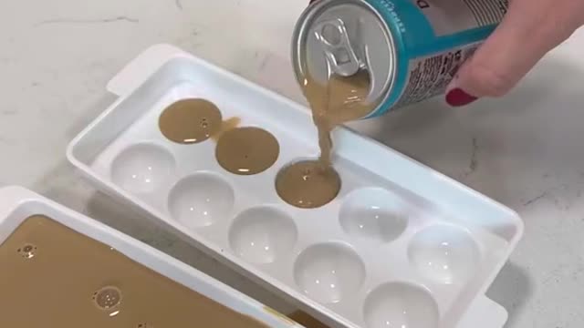 Fun iced coffee!