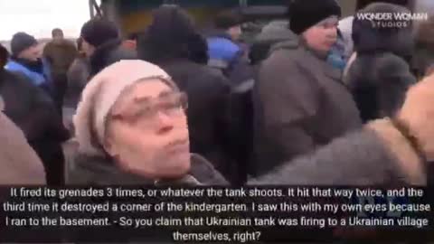 Citizens of Ukraine confirm Ukranian forces are firing on their own people.