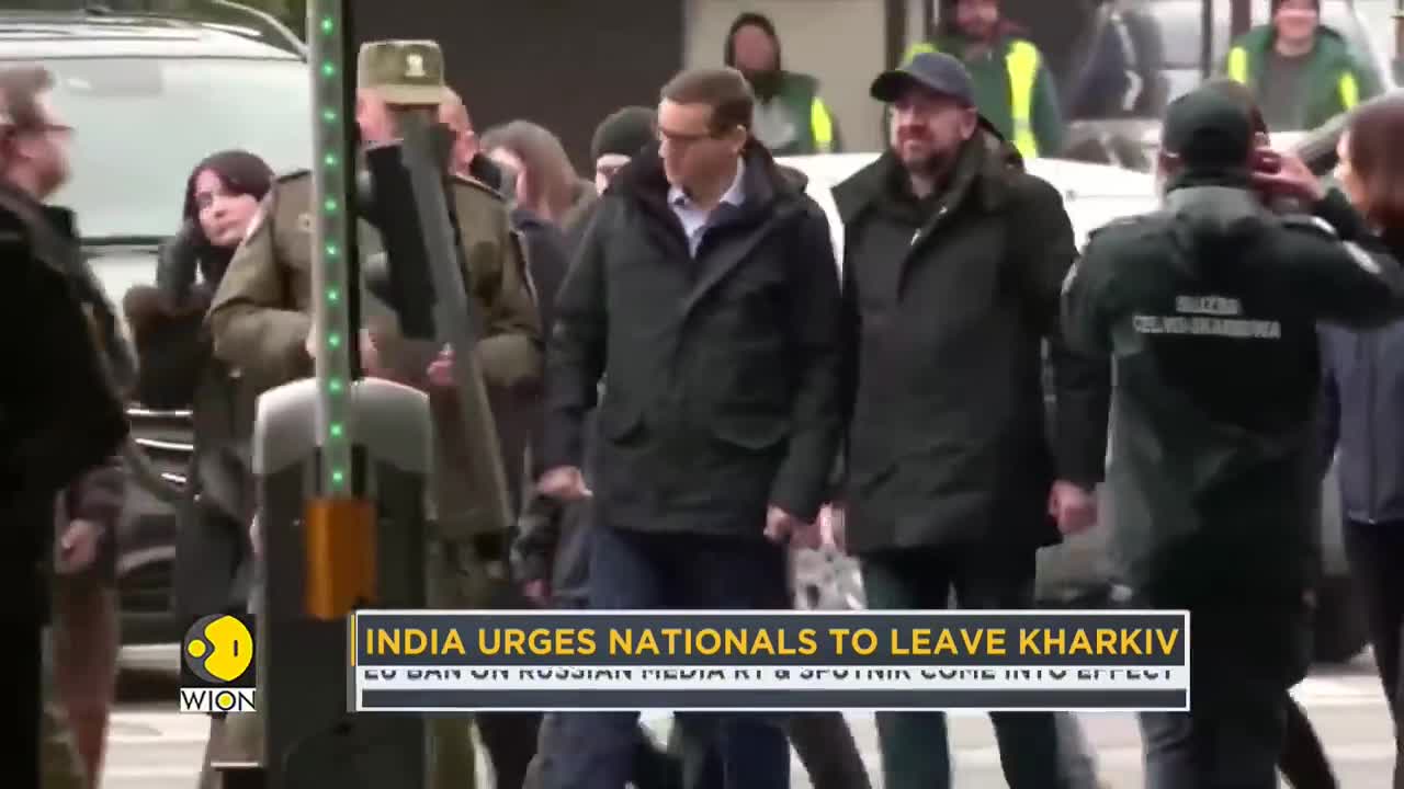 India urges nationals to leave Kharkiv amid Russian invasion