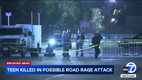 Teen struck, killed by driver in possible road-rage attack near BMO Stadium