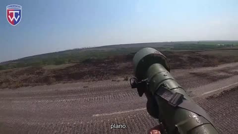 Los artilleros antiaéreos de la brigada de Ivan Vyhovsky, armados con MANPADS "Igla", persiguieron