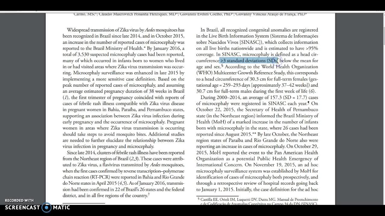 2016-The facts on Zika Virus and the false Microcephaly attribution.