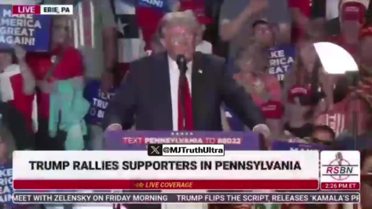 Trump sends his love and prayers to everyone affected by Hurricane Helene 🙏