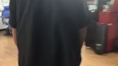 Hoverboards at the barbershop