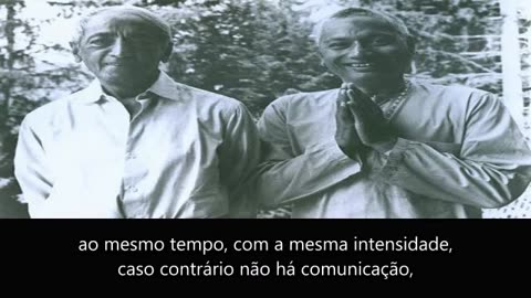 Um encontro entre duas pessoas sérias - Jiddu Krishnamurti