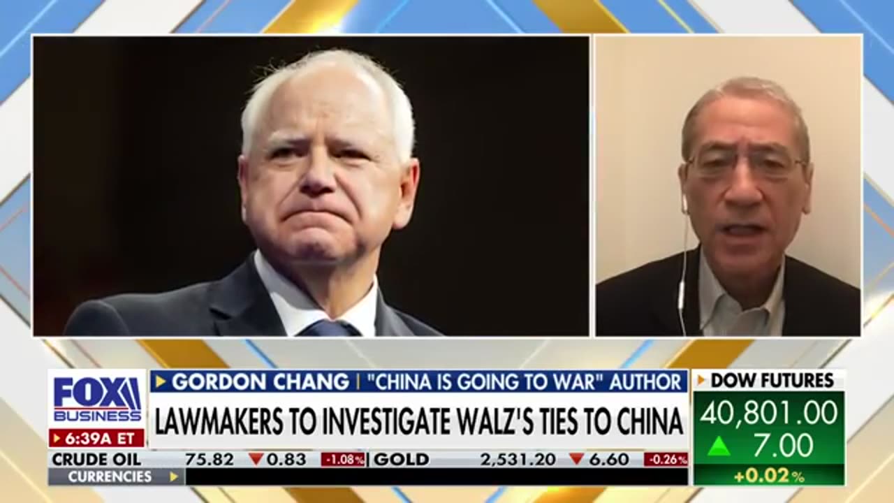 Walz has close connections to 'dangerous elements' in Chinese Communist Party, expert warns