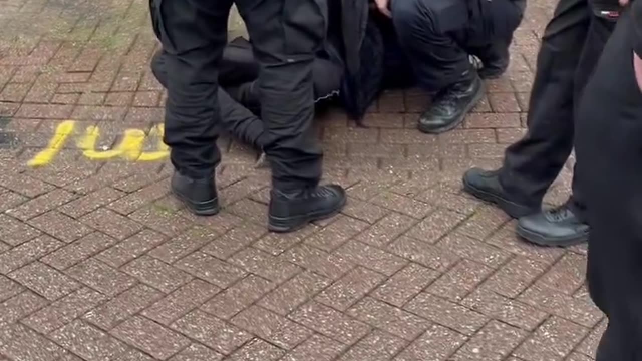 A knife attack in HANLEY, STOKE in front of families and children in the city centre.