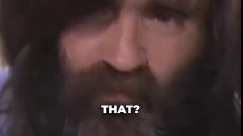 This is what Charles Mason said during his 1st interview