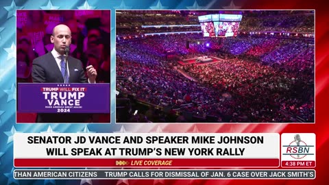FULL SPEECH: Stephen Miller Delivers Remarks at Madison Square Garden