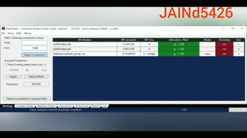 Copies Orders from MetaTrader to InteractiveBrokers Digital - Software