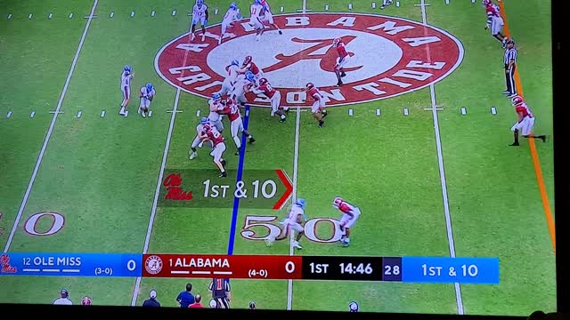 BAMA DEFENSE STIP OLE MISS 4TH &1