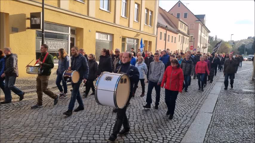 KAMENZ, 25 04 2022 - SPAZIERGANG für Frieden, Freiheit, Selbstbestimmung und Souverenität